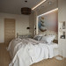 Camera da letto... (una visione alternativa) in 3d max corona render immagine
