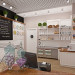 Gestaltung und Visualisierung für das Eis-Café Marconi in 3d max corona render Bild