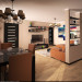 Wohnzimmer + Küche in 3d max vray Bild