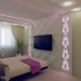 उदार बेडरूम 3d max vray में प्रस्तुत छवि