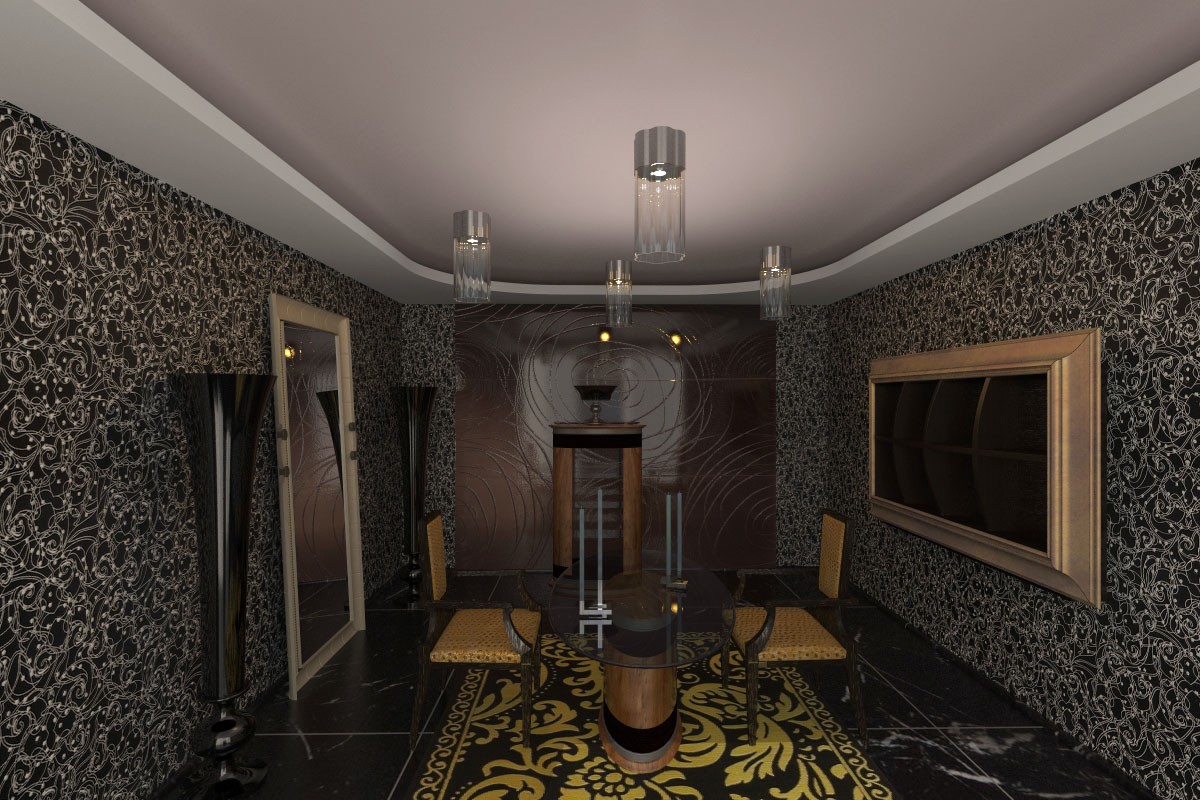 Conversation room in 3d max vray 2.0 image