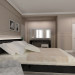 Schlafzimmer für eine junge Familie in 3d max vray Bild