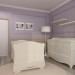 एक युवा परिवार के लिए बेडरूम 3d max vray में प्रस्तुत छवि