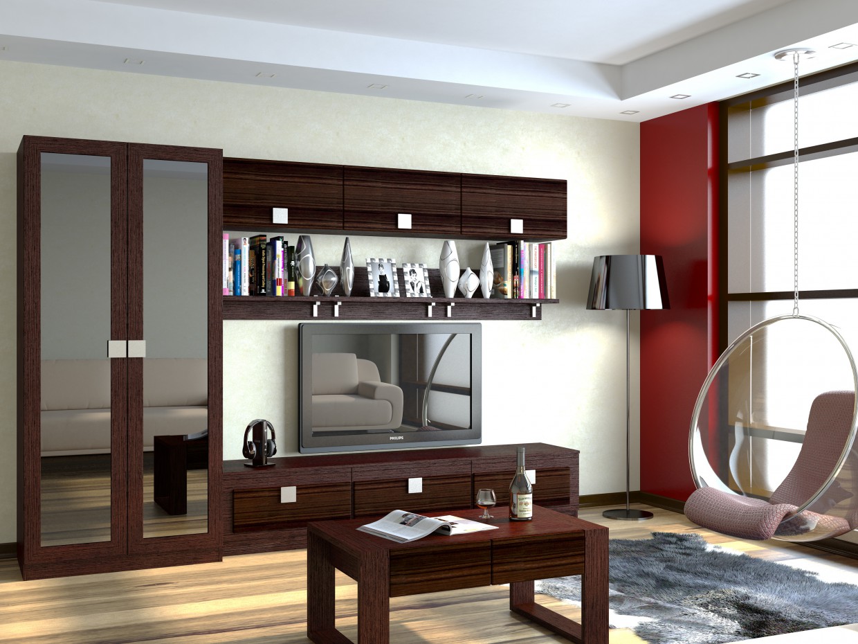 Living room * Alexandria * in 3d max vray image