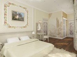 Bedroom for a young couple.