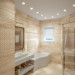 Uma casa de banho em 3d max corona render imagem
