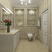 a bathroom in 3d max vray image