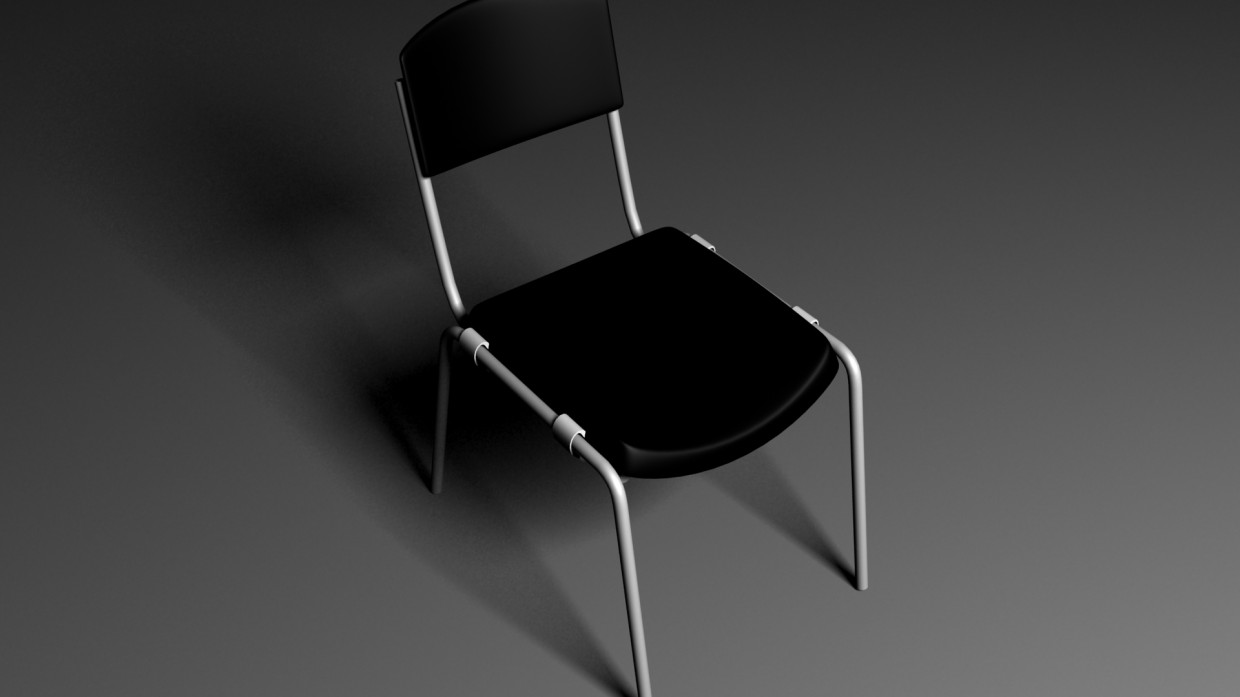 Офісний стілець в 3d max vray зображення