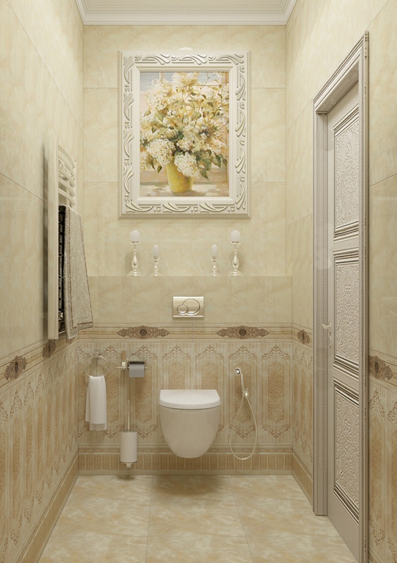 Uma casa de banho em 3d max vray imagem