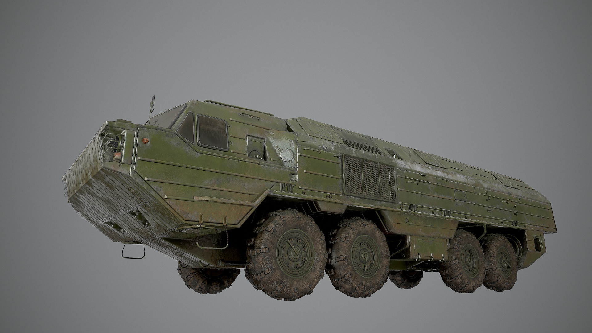 Tactical missile system Oka in 3d max Other image