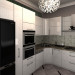Kitchens of MDF in lacquer in 3d max vray image