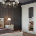 Baroque Bedroom in 3d max corona render image