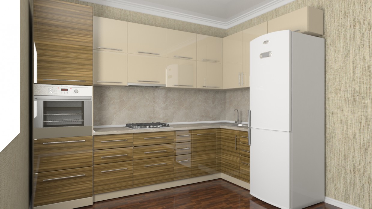 Kitchen 2 in 3d max vray 2.5 image