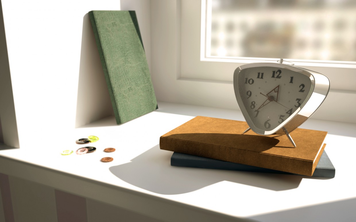 Time in 3d max vray image