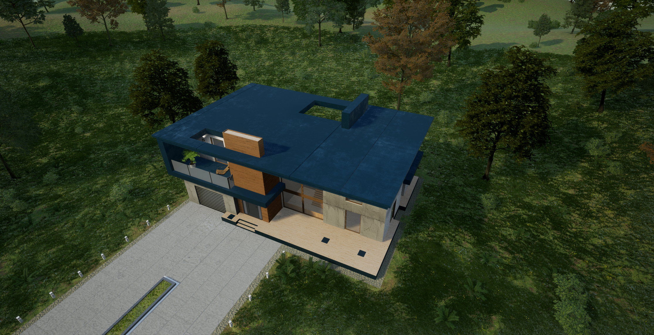 imagen de Visualización arquitectónica con UE 4 - Casa de verano en 3d max Other