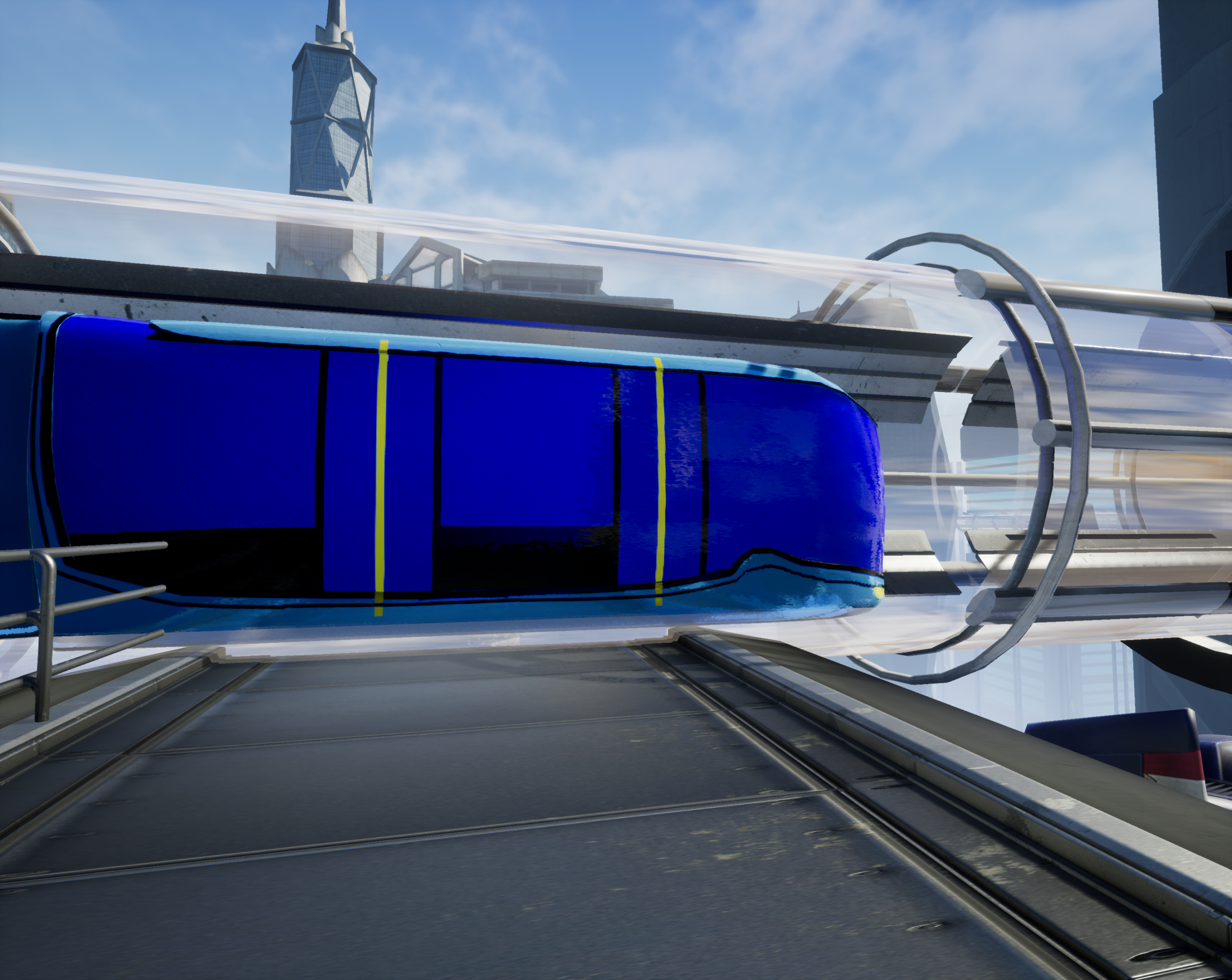 Future Space City with UE 4 в 3d max Other изображение