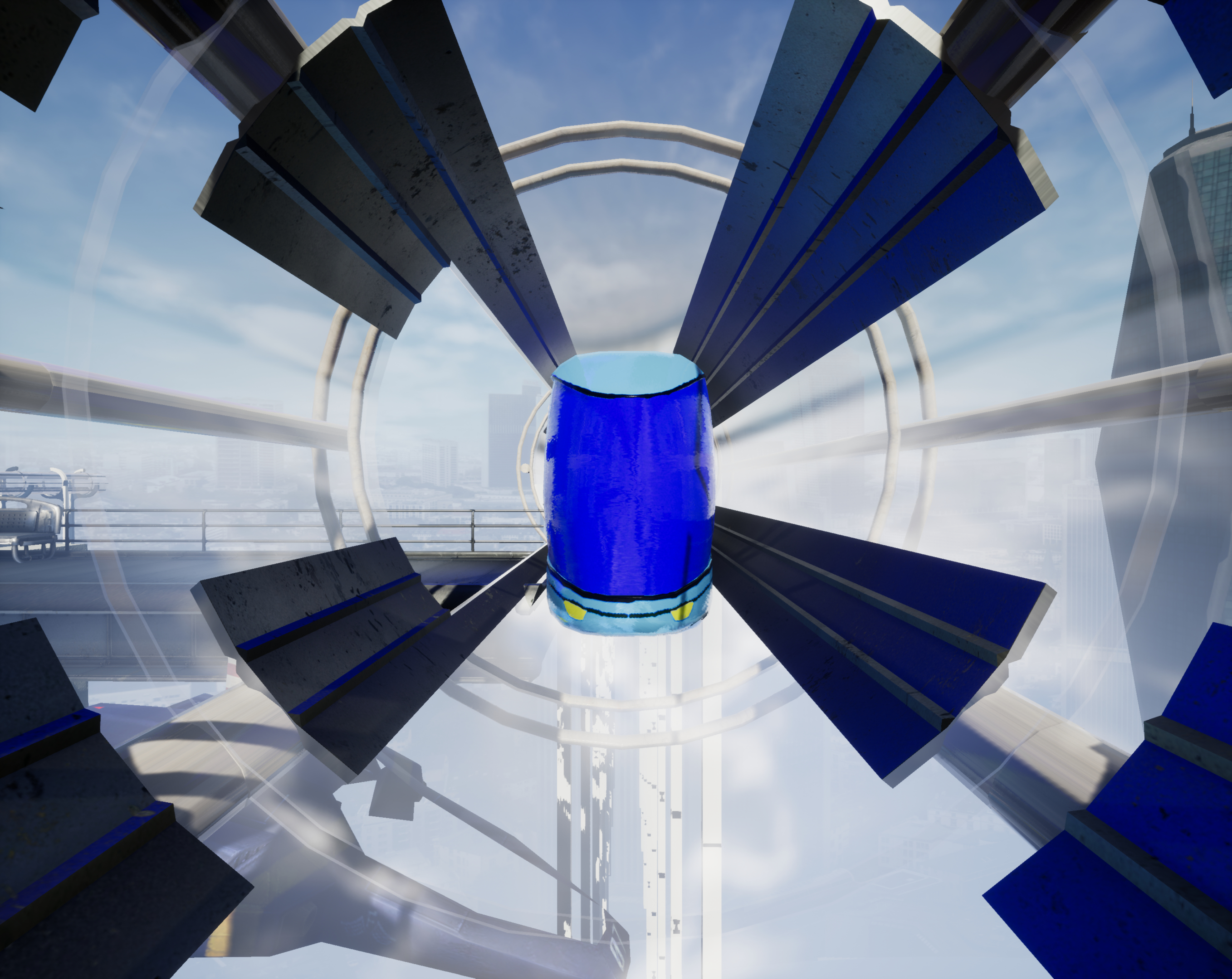 Future Space City with UE 4 в 3d max Other изображение