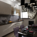 Zoning: लिविंग रूम, रसोई 3d max vray में प्रस्तुत छवि