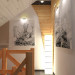 Casa di 2 piani in legno moderna in 3d max vray immagine
