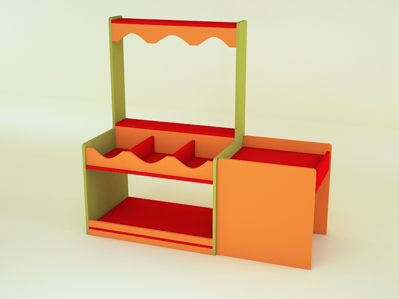 furniture for children) in 3d max vray 2.5 image