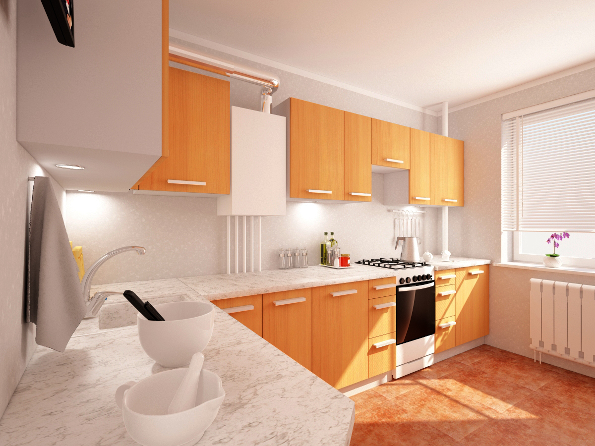 kitchen ... chipboard! in 3d max vray 2.5 image