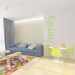 Apartamentos com design «Arco-íris» em 3d max vray imagem