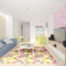 appartements du design «Rainbow» dans 3d max vray image