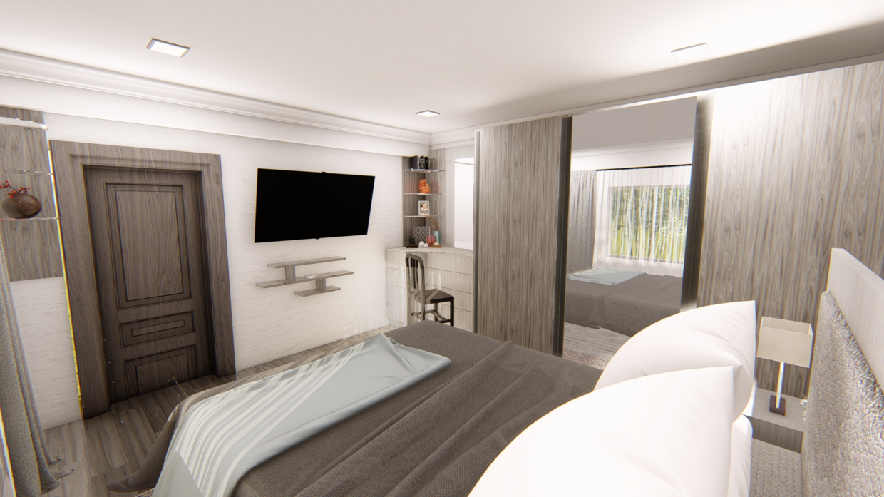 Bedroom in AutoCAD Other image