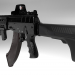 Hipoly model of AK-12 automatic gun early version in 3d max vray 2.0 image