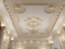 The ceiling in the Hall