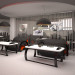 Cafe in 3d max vray image