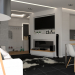 Estúdio de cozinha em estilo loft em SketchUp vray 3.0 imagem