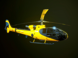 Helicopter SA340 Gazelle