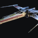 X WING Star Wars in 3d max vray 5.0 image