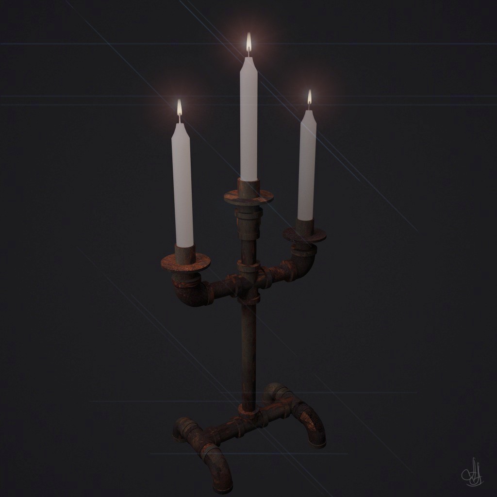 Plumber's Candlestick )) in 3d max vray 2.5 image