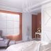 Спальная комната в 3d max corona render изображение