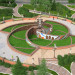 "Krivbass çiçek" Meydanı yeniden inşası in 3d max vray resim