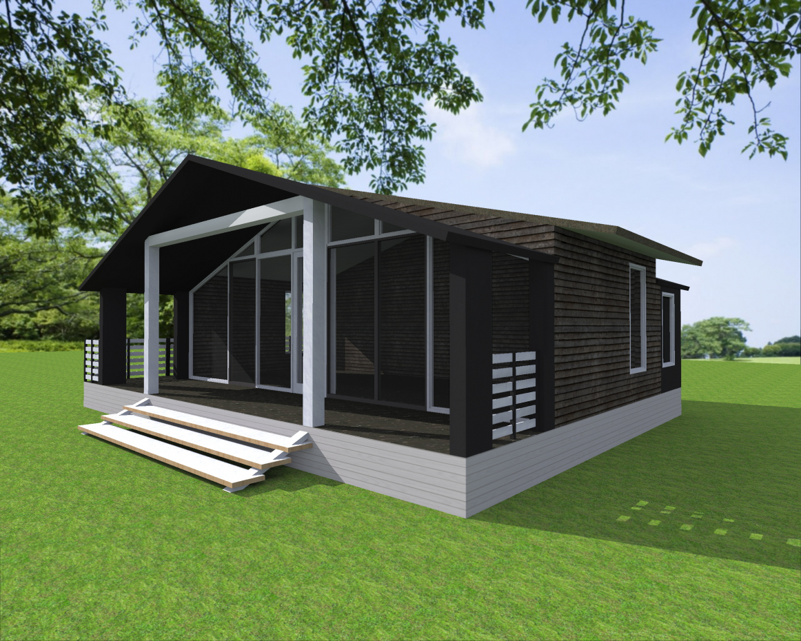 Cottage in ArchiCAD vray 1.5 image