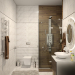 imagen de baños de diseño en 3d max vray 3.0