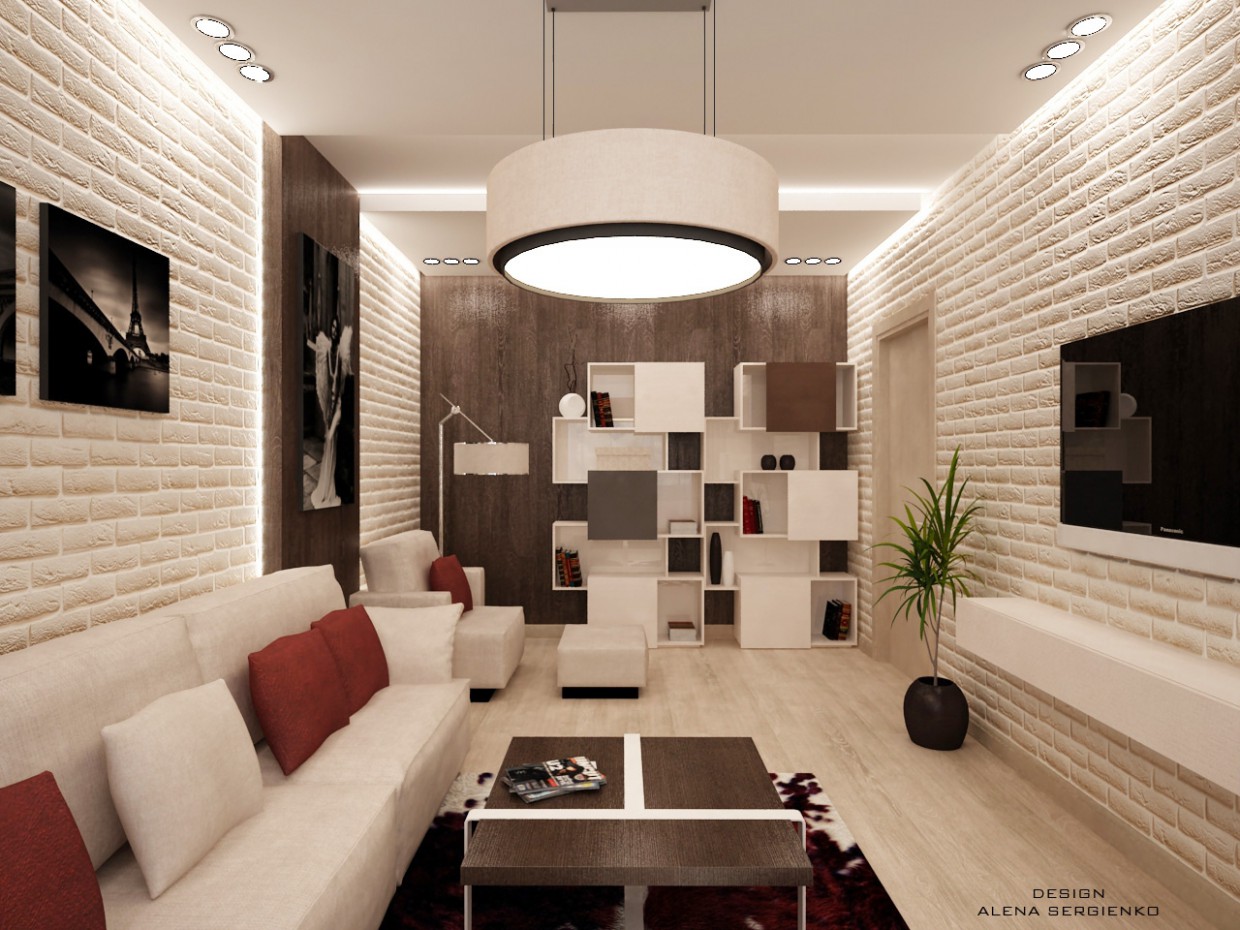 lounge in 3d max vray image