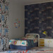 camera da letto per un ragazzo di 5 anni in 3d max corona render immagine