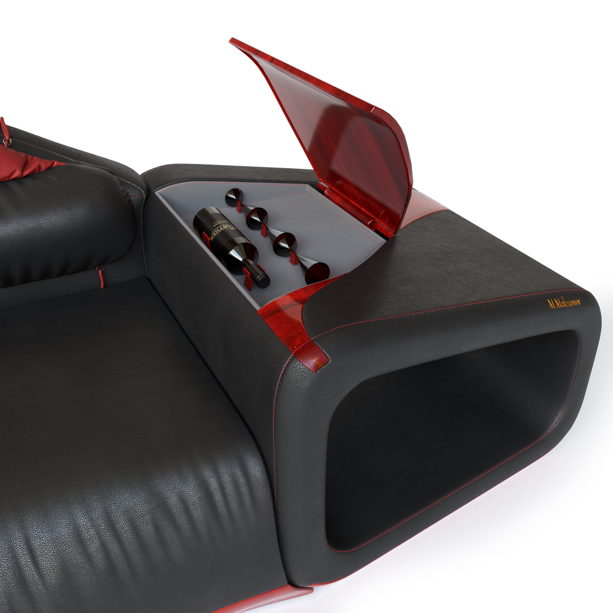 Graf Sofa (mein Design) in 3d max Corona render 1.7 Bild