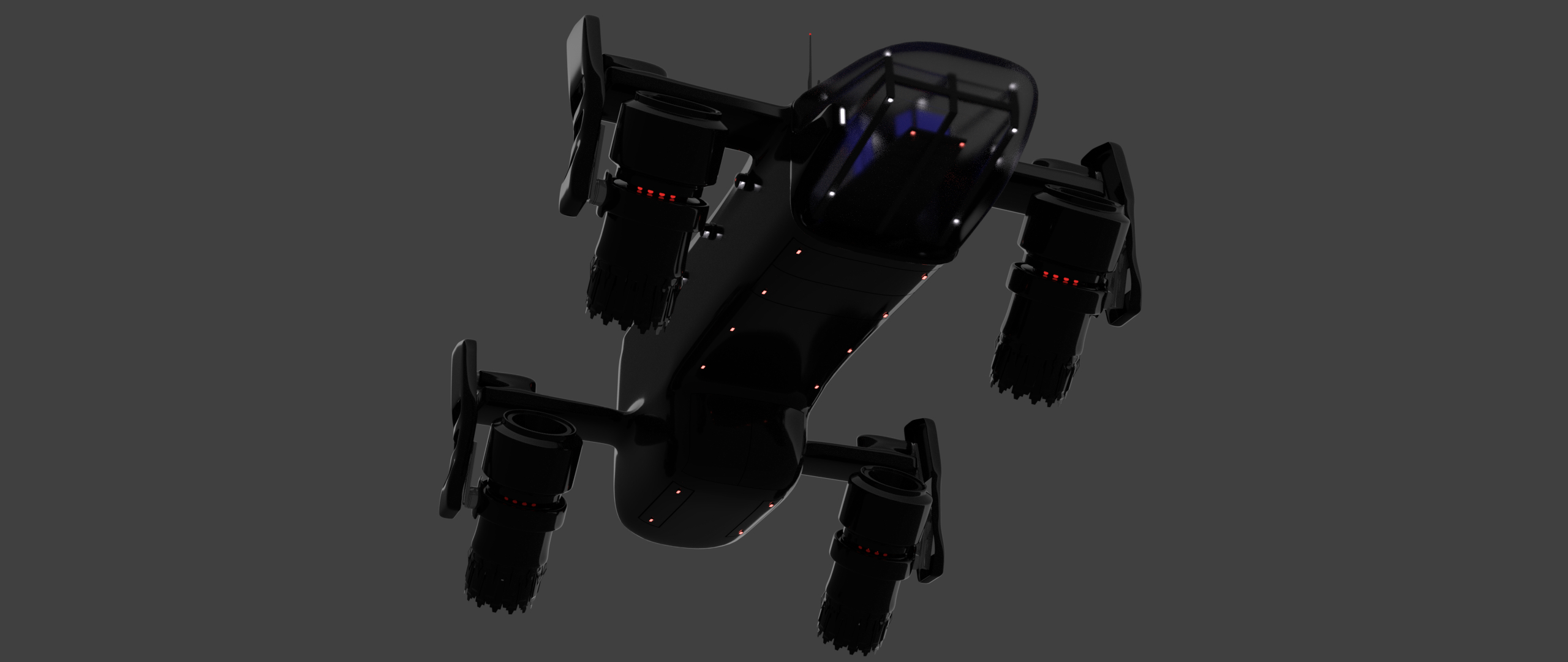 imagen de Transbordador espacial en Blender cycles render