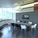 Офис в 3d max corona render изображение