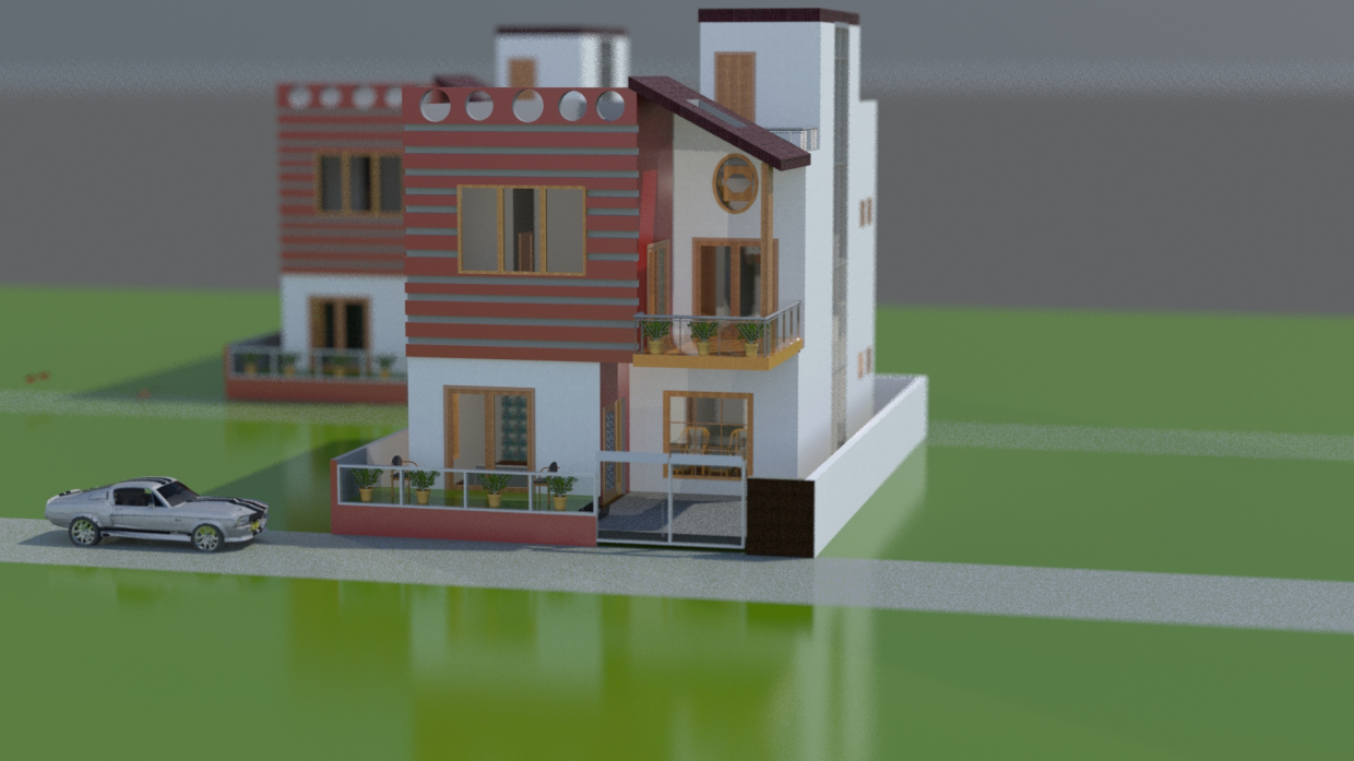 Dolce casa in 3d max mental ray immagine