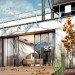 Concrete House in 3d max vray resim