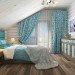 Yatak odası dağ evi tarzı! in 3d max vray 3.0 resim
