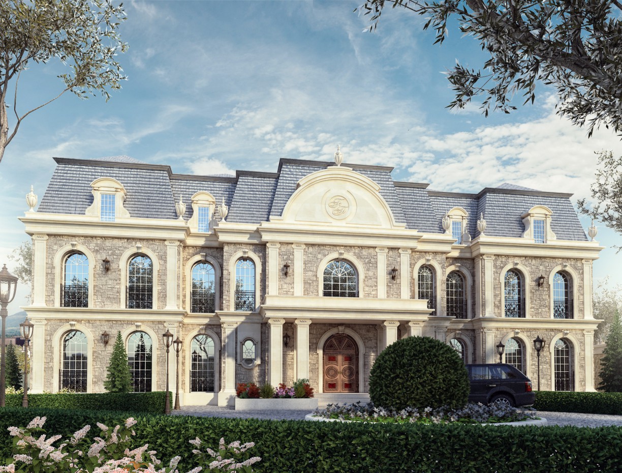 Villa in Baku.Mardakan. в 3d max vray изображение