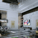 Modern living interiors in 3d max vray 3.0 image
