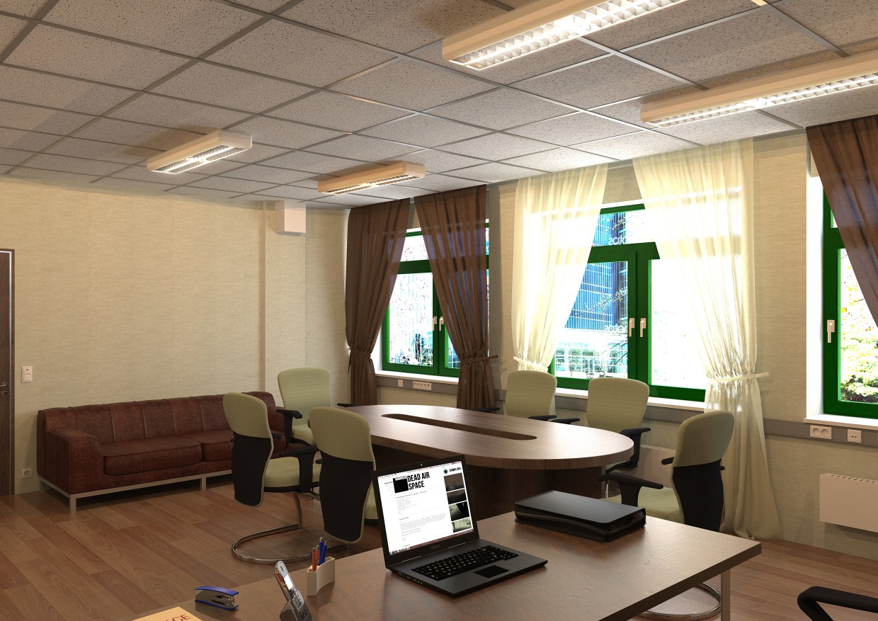 Head office in 3d max vray 2.0 image